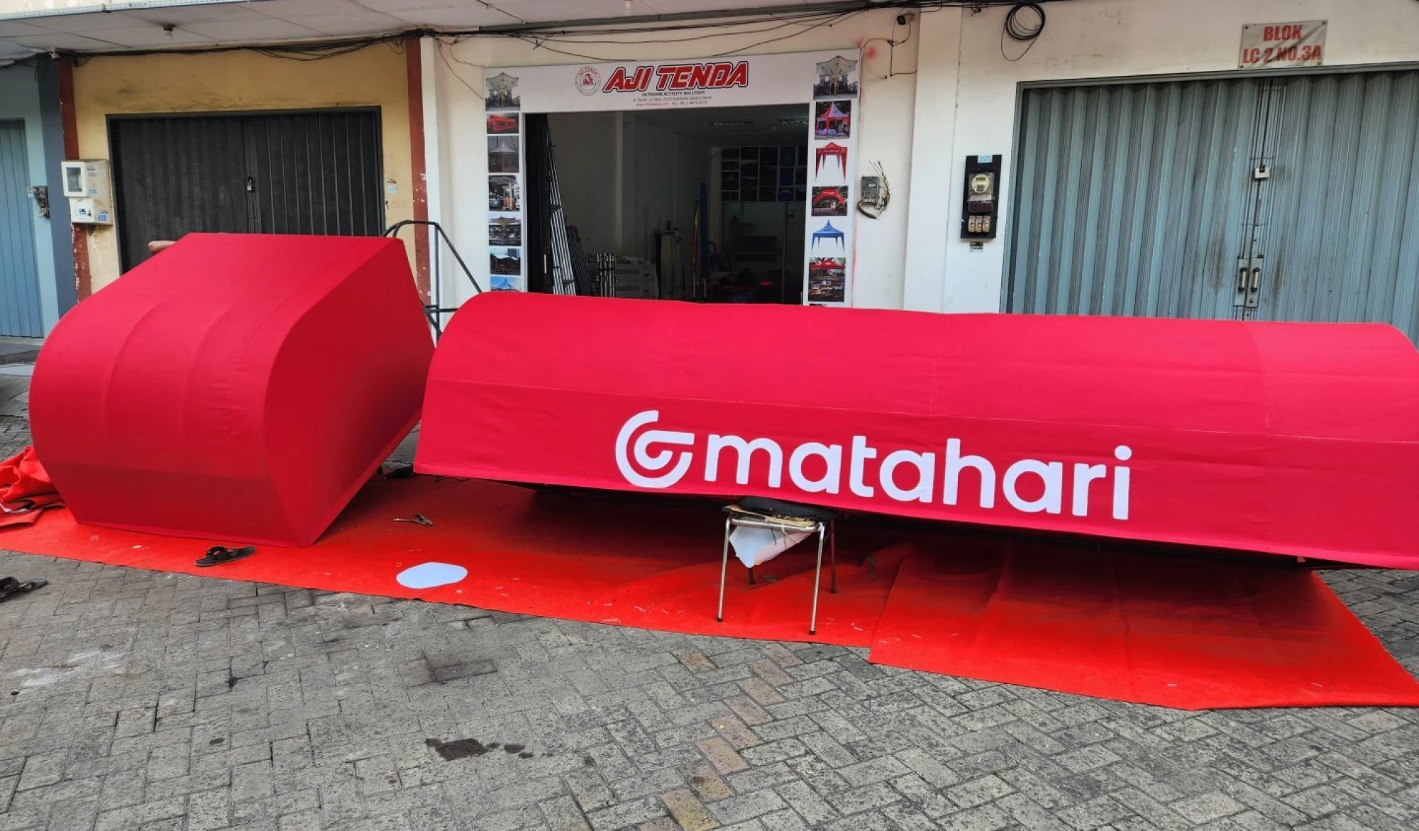 Tenda Canopi / Awning TENDA CANOPI CANVAS  1 20230402_141902