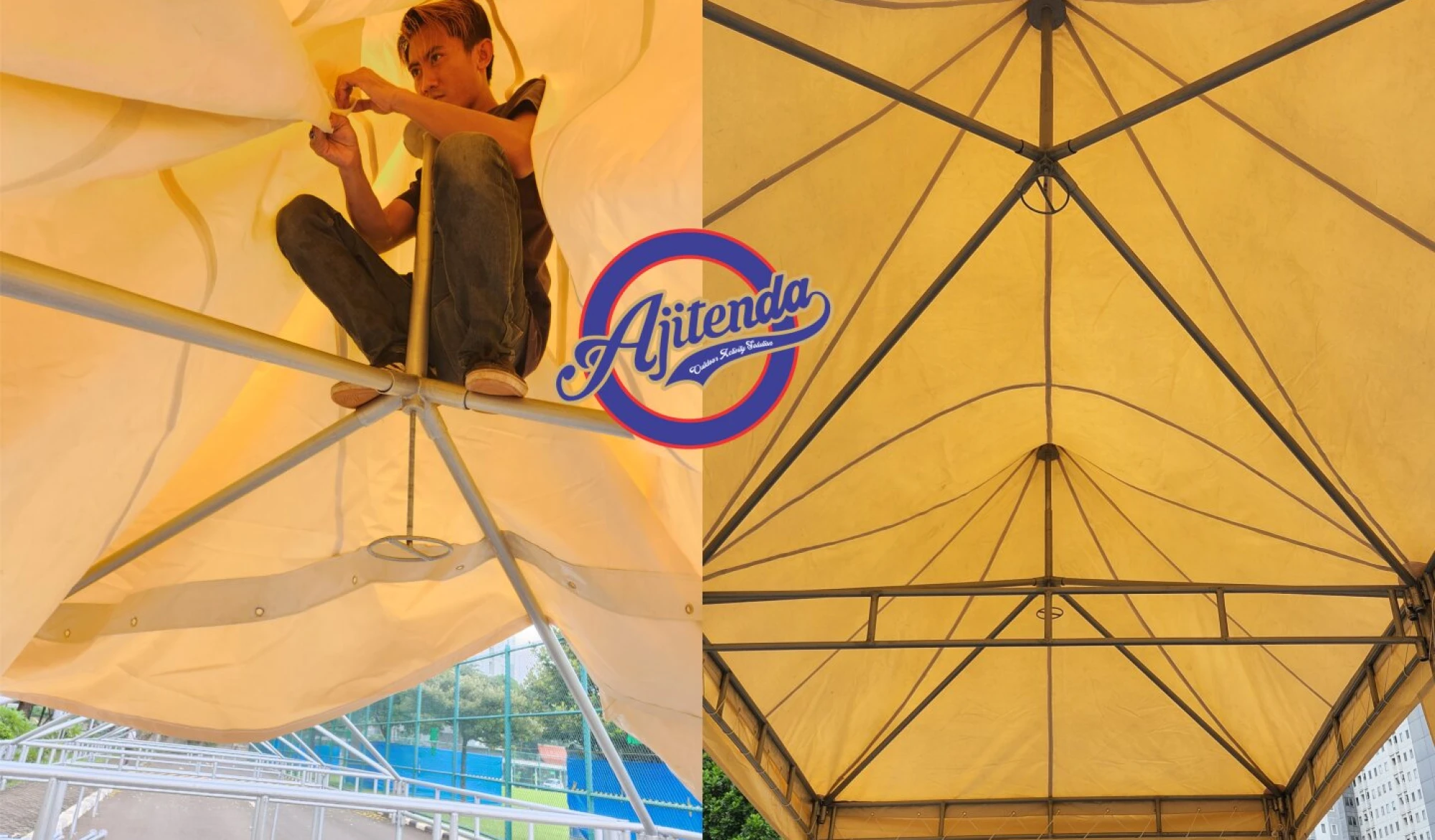 Tenda Custom TENDA CUSTOM UK: 3M X 6M. SPORT EVENT TENT<br> 1 bag_dalam