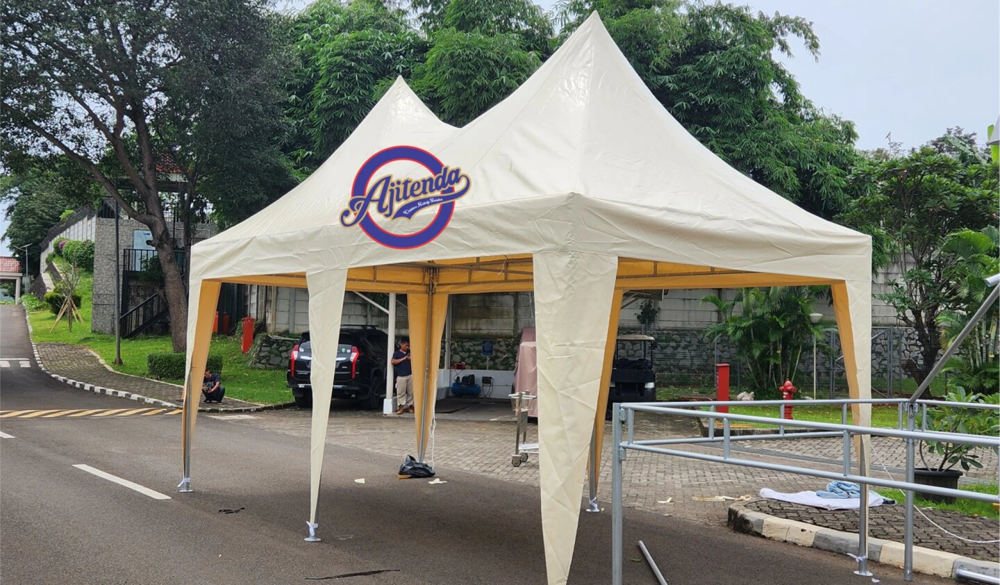 Tenda Custom TENDA CUSTOM UK: 3M X 6M. SPORT EVENT TENT<br> 6 tenda_bag_sudut