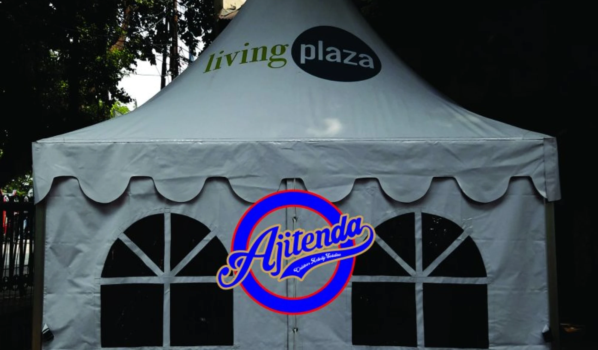 Tenda Sarnafil TENDA SARNAFILE LIVING PLAZA 3X3M CUSTOM 1 tenda_living_plaza_a