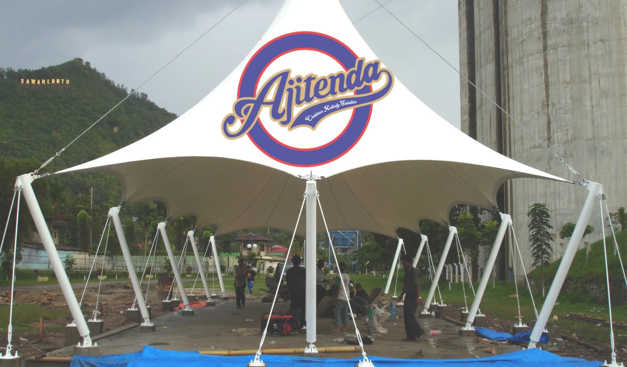 Projek Kami Projek 5 1 tenda_membrane_sawah_lunto_padang